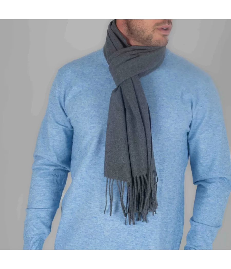 Echarpe homme anthracite - Beanies and scarves | Kiwi Saint Tropez