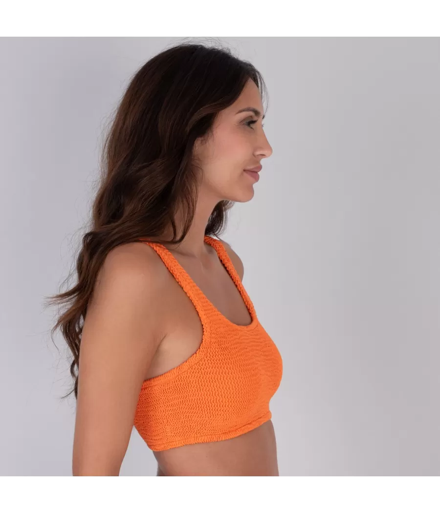 Haut de maillot brassière one size orange | Kiwi Saint Tropez