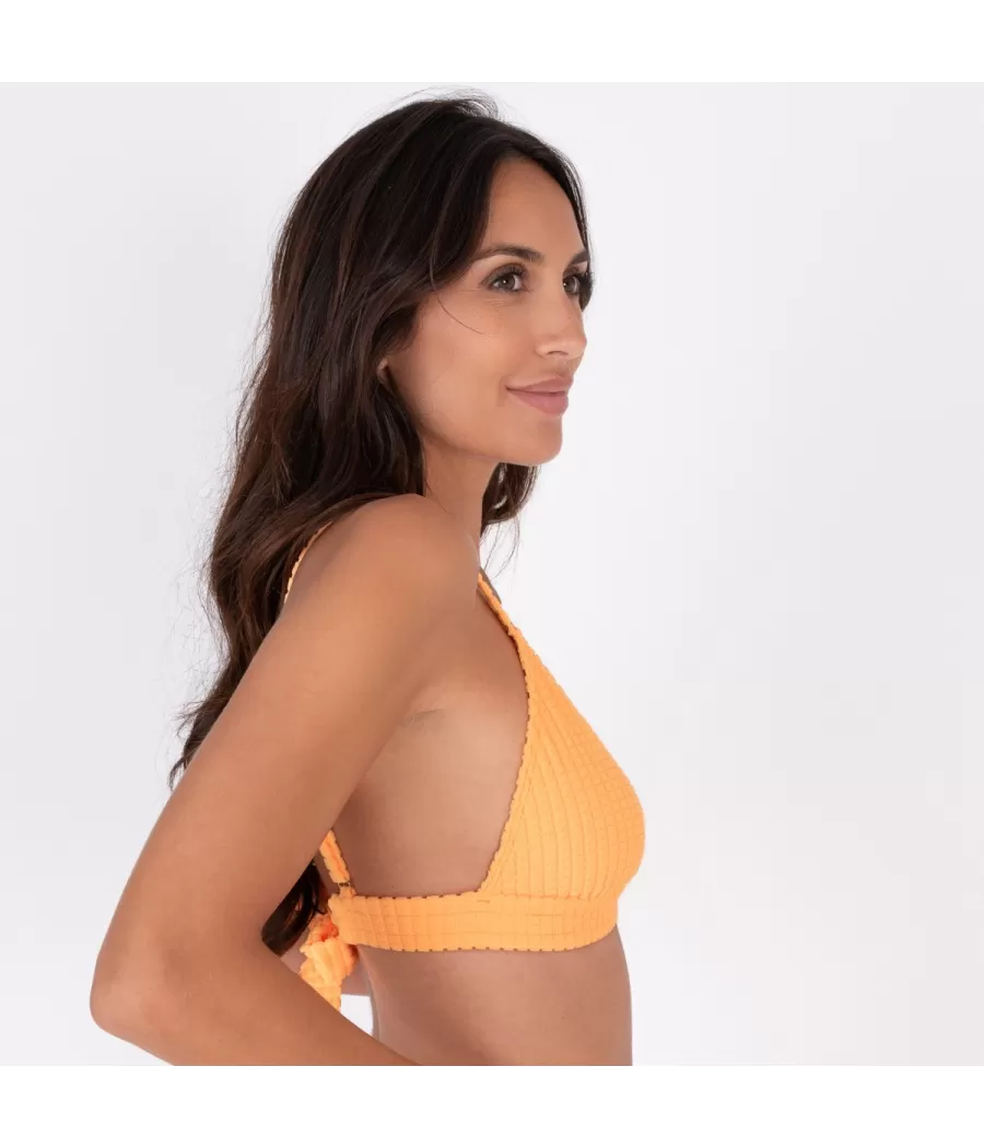 Dameszwempak top bee apricot (Exclusief web 2024) - Maillots séparables unis | Kiwi Saint Tropez