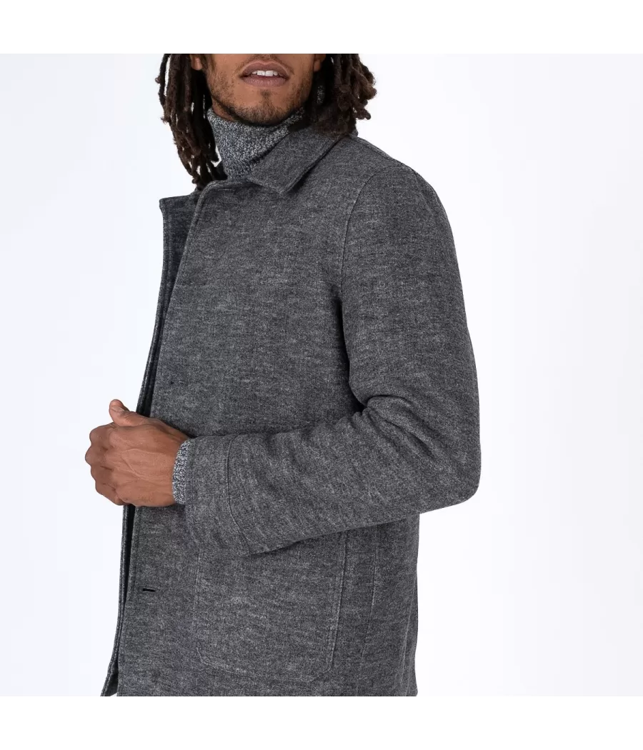 Veste homme officier anthracite  | Kiwi Saint Tropez