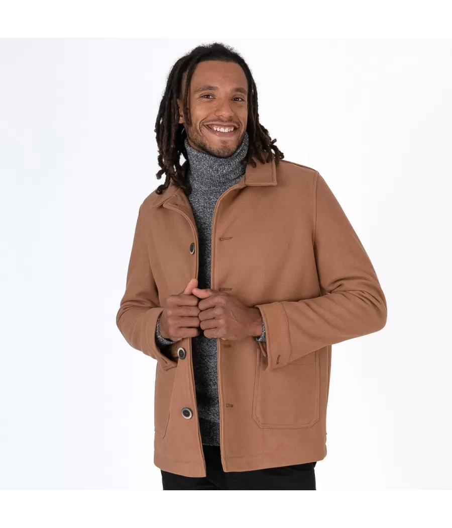 Veste homme officier camel