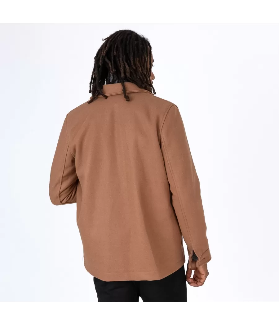 Veste homme officier camel | Kiwi Saint Tropez