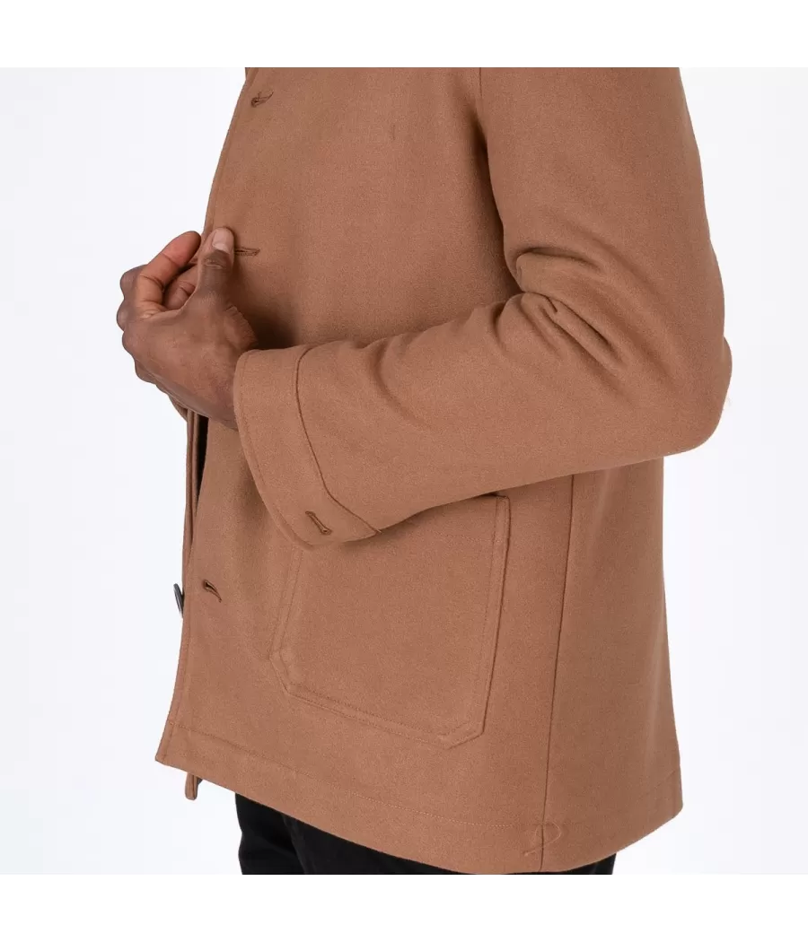 Veste homme officier camel | Kiwi Saint Tropez