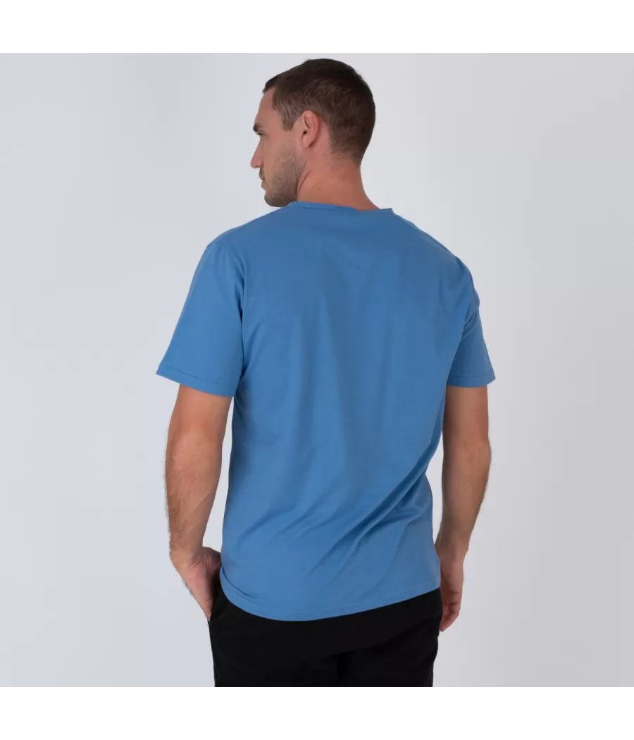 Heren-T-shirt blauw mehari - T-Shirts homme | Kiwi Saint Tropez