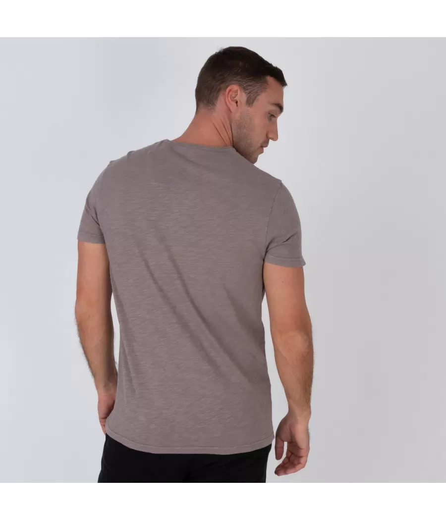 T-shirt homme col rond topaz taupe - T-Shirts men  | Kiwi Saint Tropez