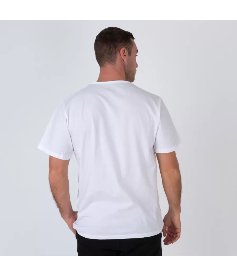 T-shirt homme famous blanc | Kiwi Saint Tropez