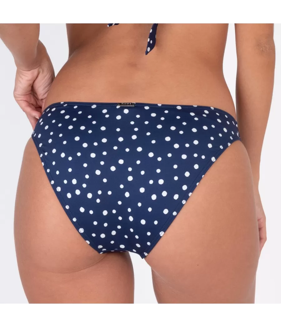 Culotte de maillot femme normale peas navy (Exclu web 2024) | Kiwi Saint Tropez