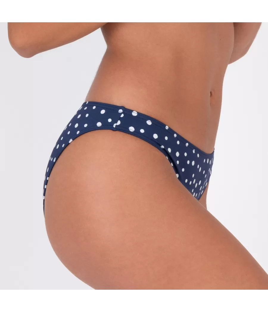 Culotte de maillot femme normale peas navy (Exclu web 2024) | Kiwi Saint Tropez