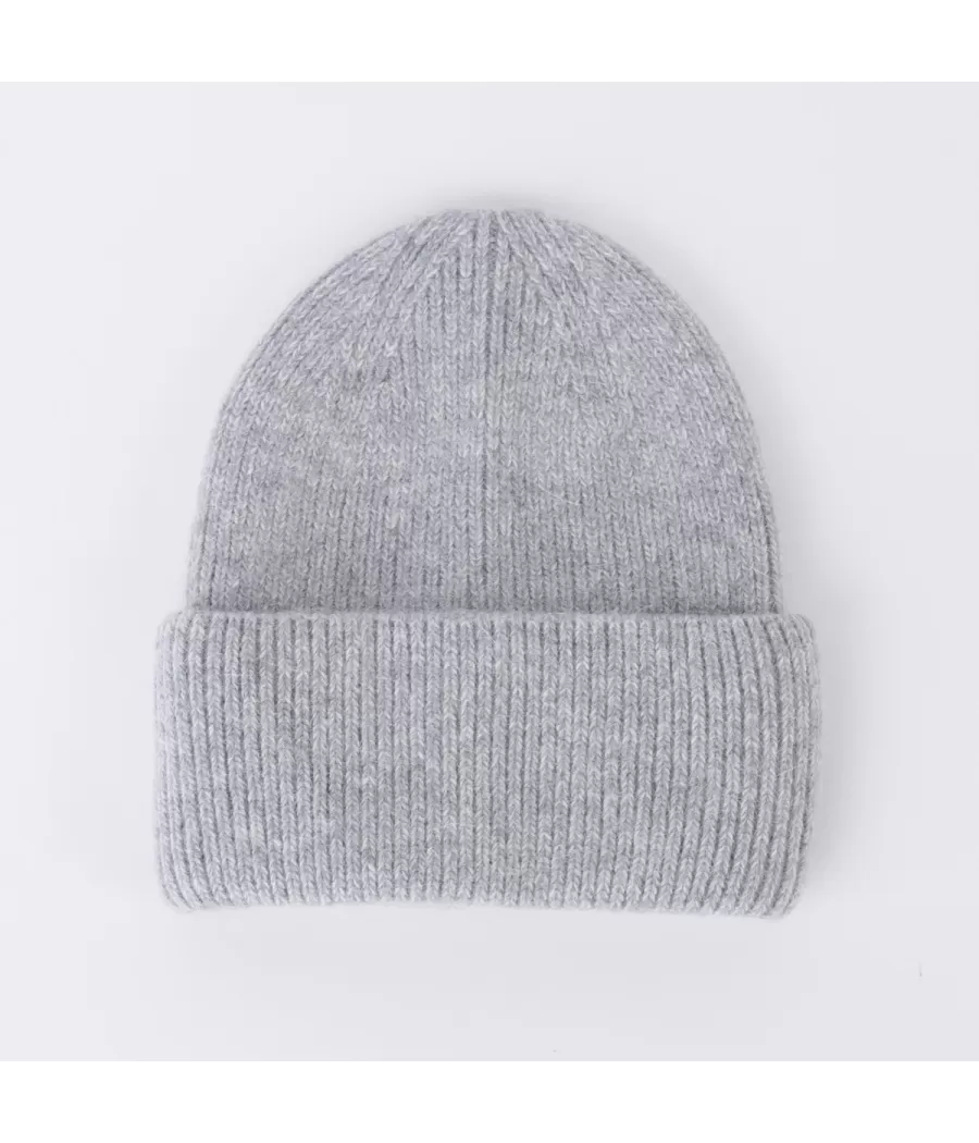 Bonnet femme doux perle