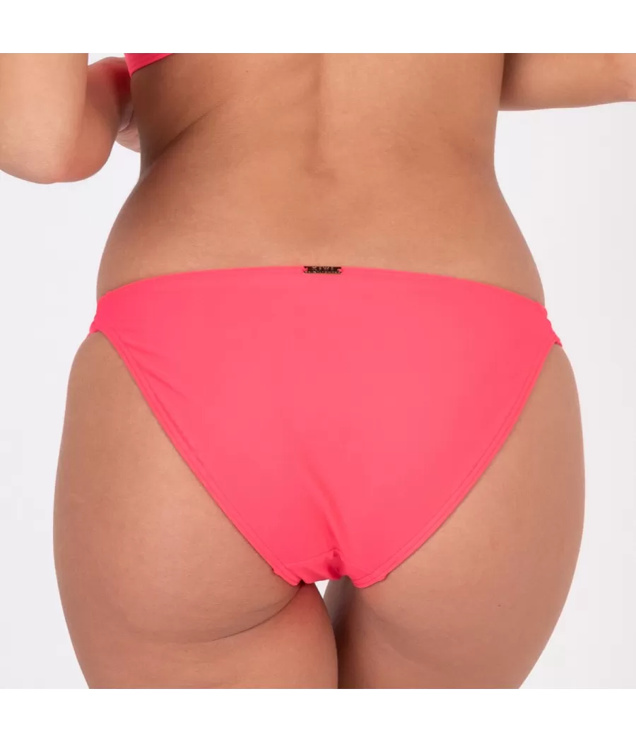 Culotte de maillot femme echancrée vitane pastèque (Exclu web 2024) | Kiwi Saint Tropez