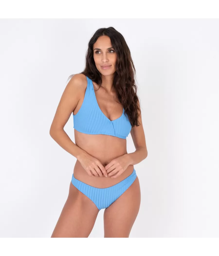 Haut de maillot femme brassière Marion Lupin bleu (Exclu web 2024) | Kiwi Saint Tropez