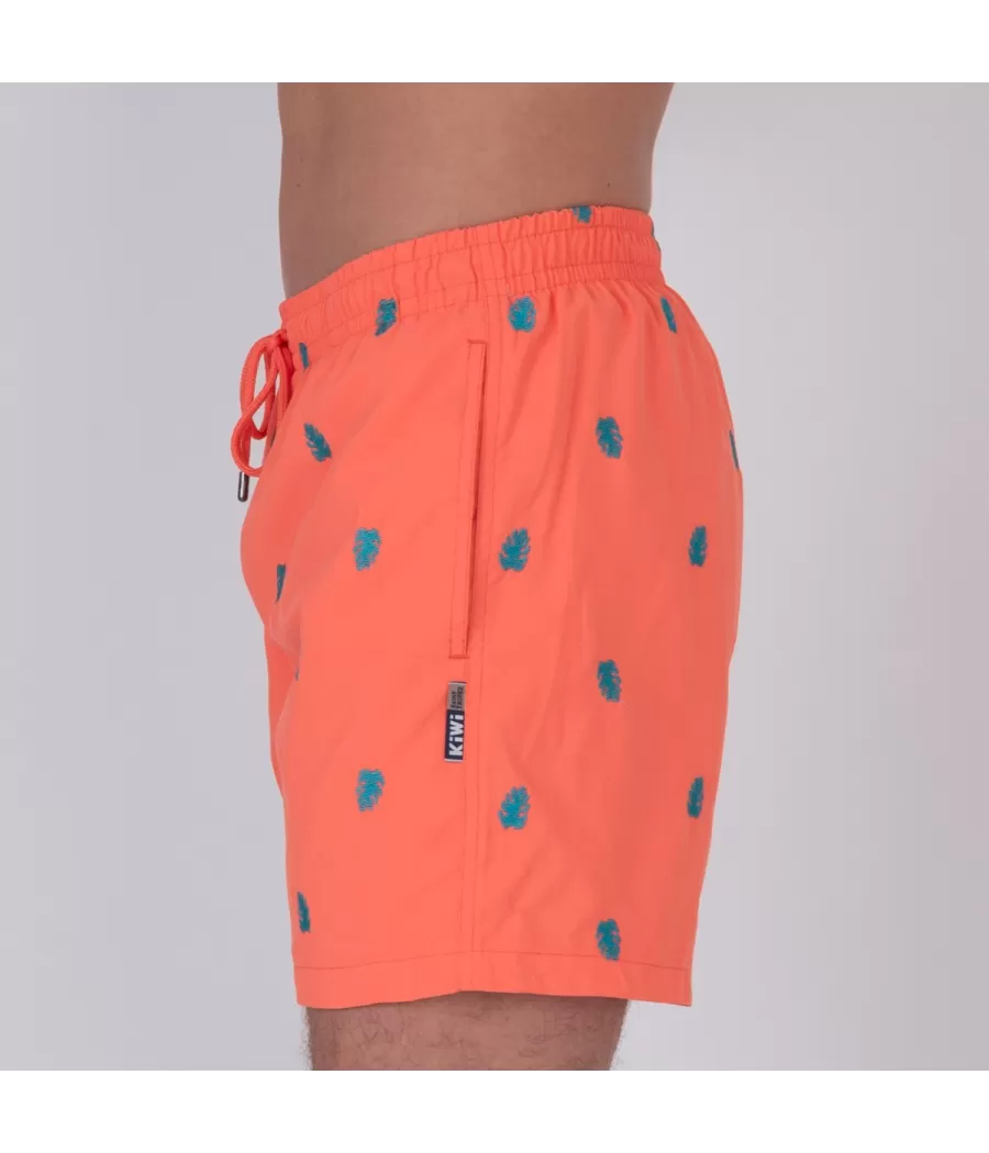 Maillot de bain homme palma corail - Swimwear printed | Kiwi Saint Tropez