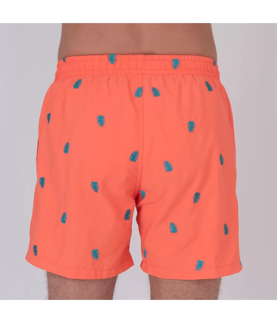 Maillot de bain homme palma corail | Kiwi Saint Tropez