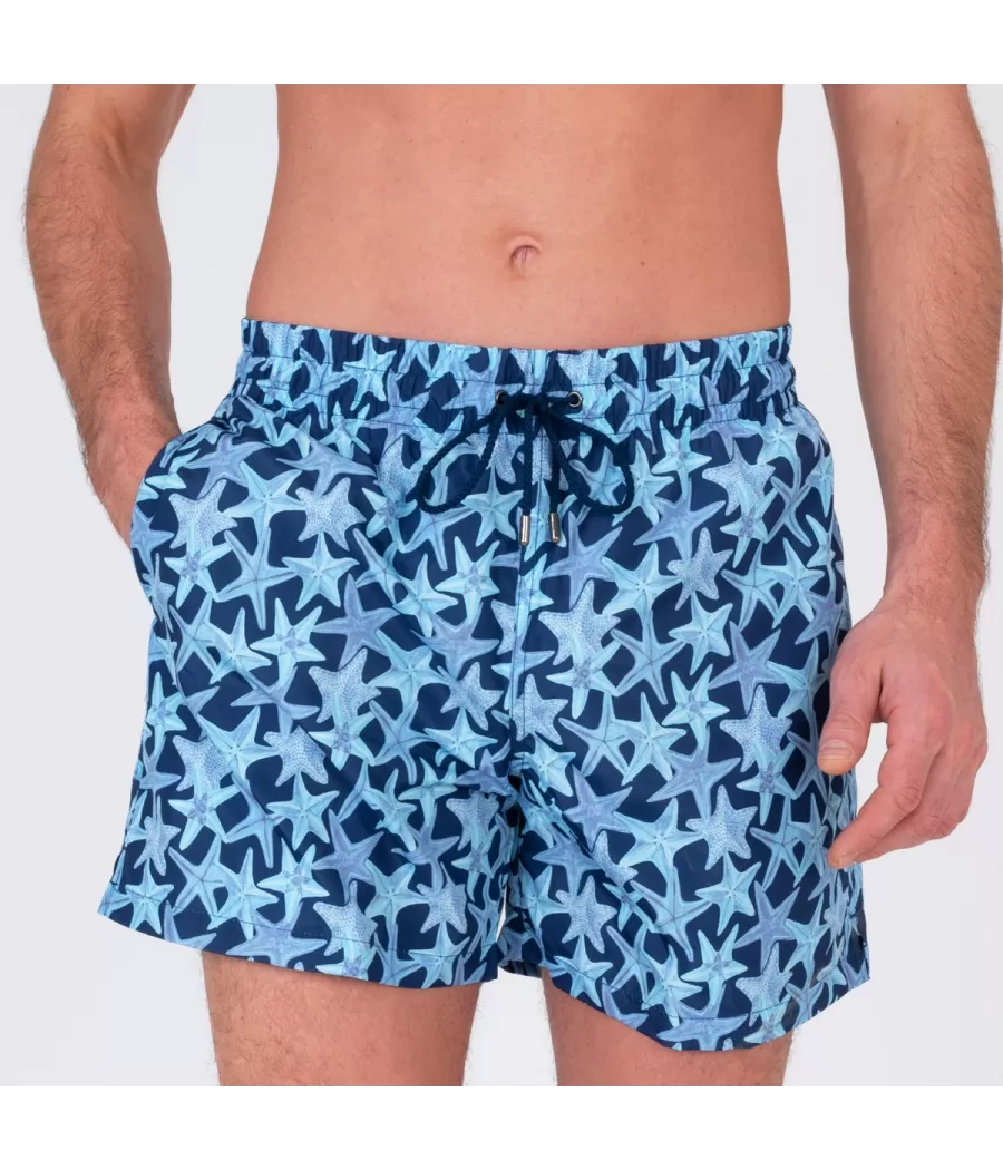 Maillot de bain homme rik starfish marine | Kiwi Saint Tropez