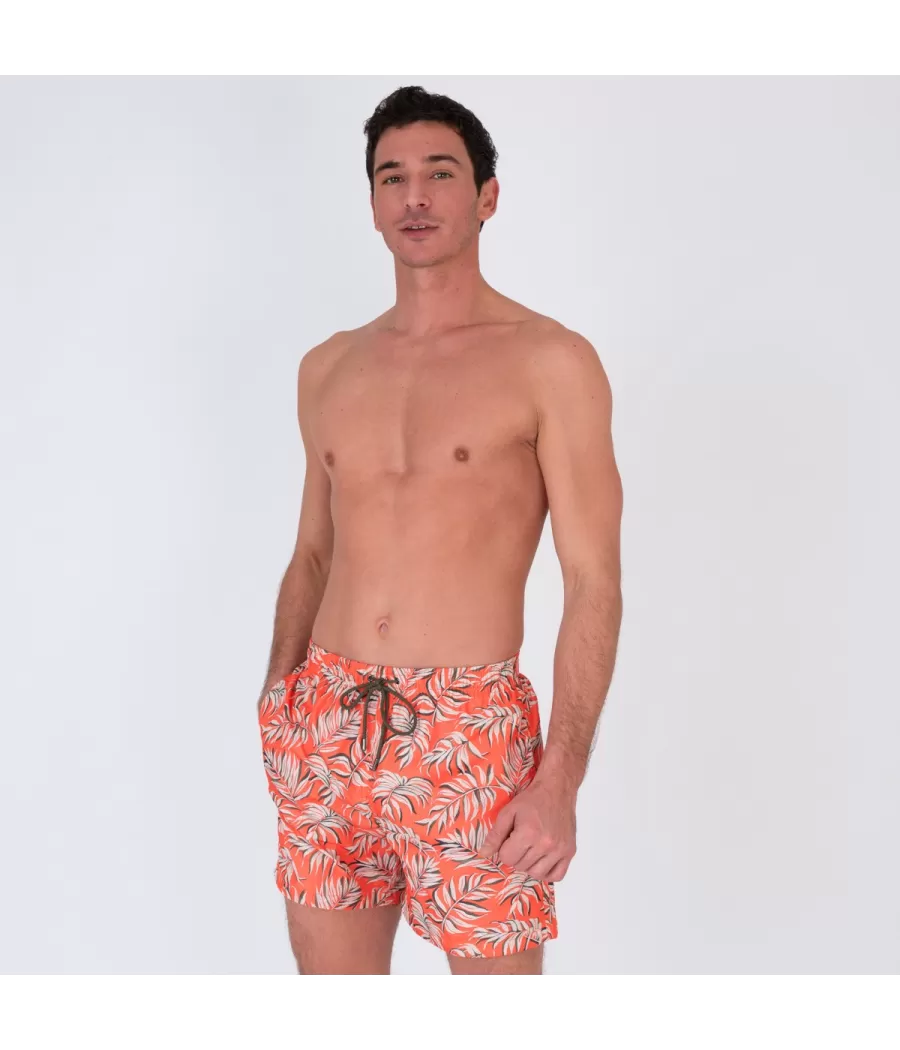 Maillot de bain homme Fidji corail | Kiwi Saint Tropez