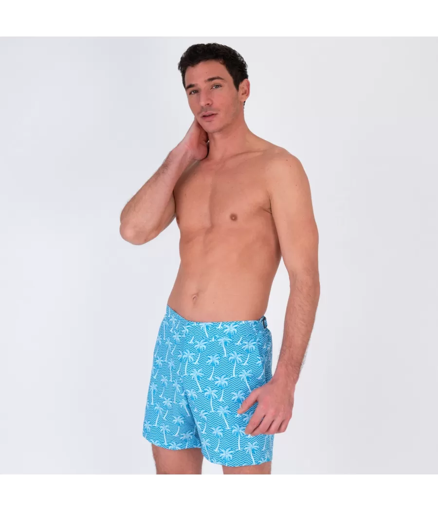 Maillot de bain homme tim Bali turquoise | Kiwi Saint Tropez