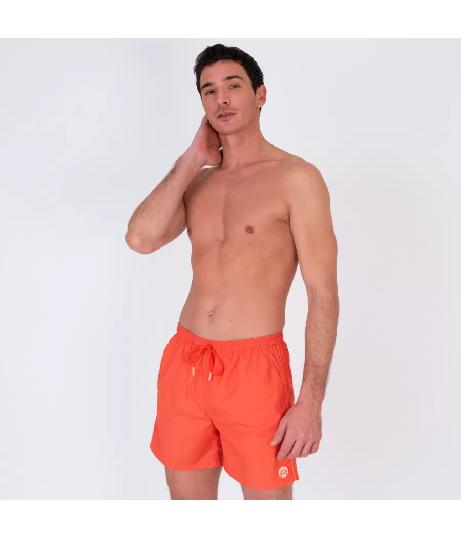 Maillot de bain homme univers terracotta Kiwi Saint Tropez Men size FR38 SMALL Colors Orange