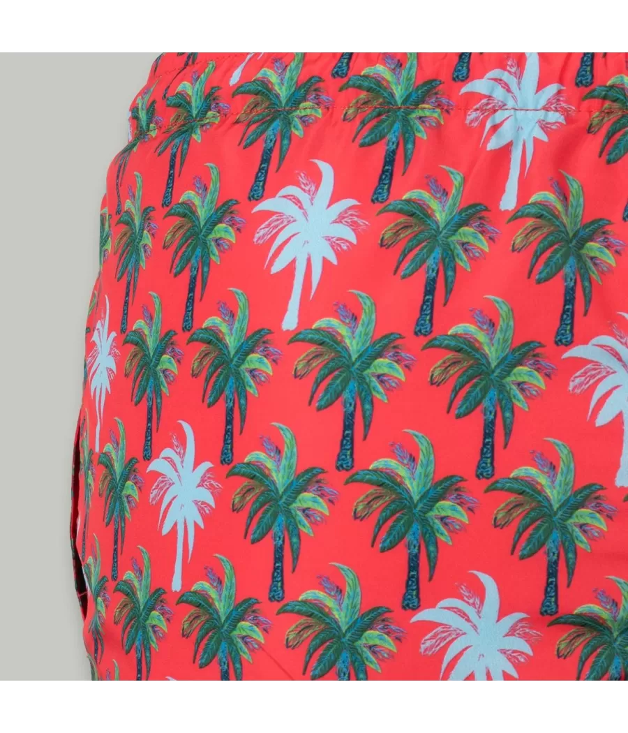 Maillot de bain garçon palmito pastèque - Swimwear boy printed | Kiwi Saint Tropez