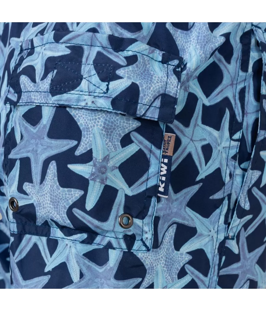 Maillot de bain garçon starfish marine - Boxers imprimés garçon | Kiwi Saint Tropez