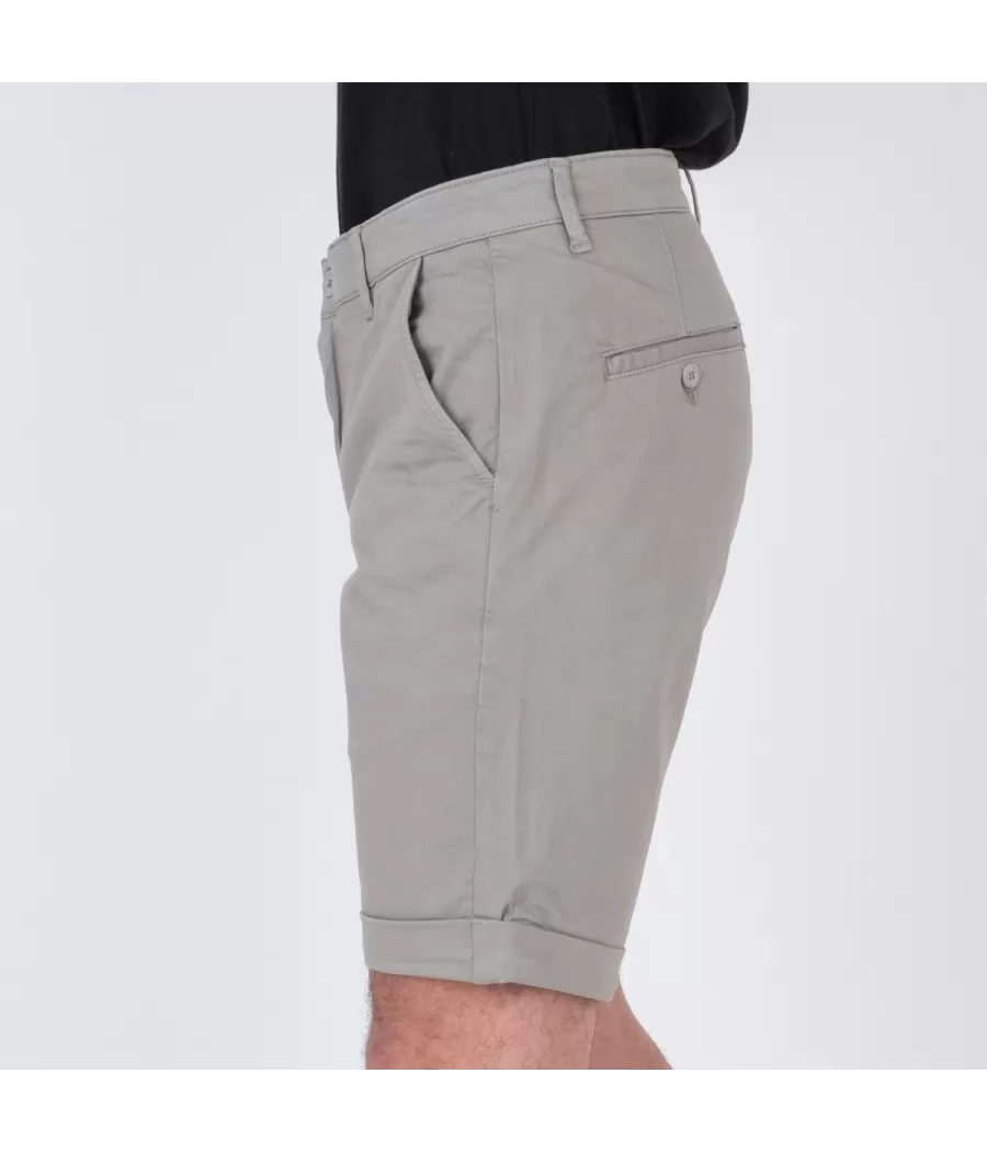 Bermuda heren rugzak grijs - Bermudas homme | Kiwi Saint Tropez