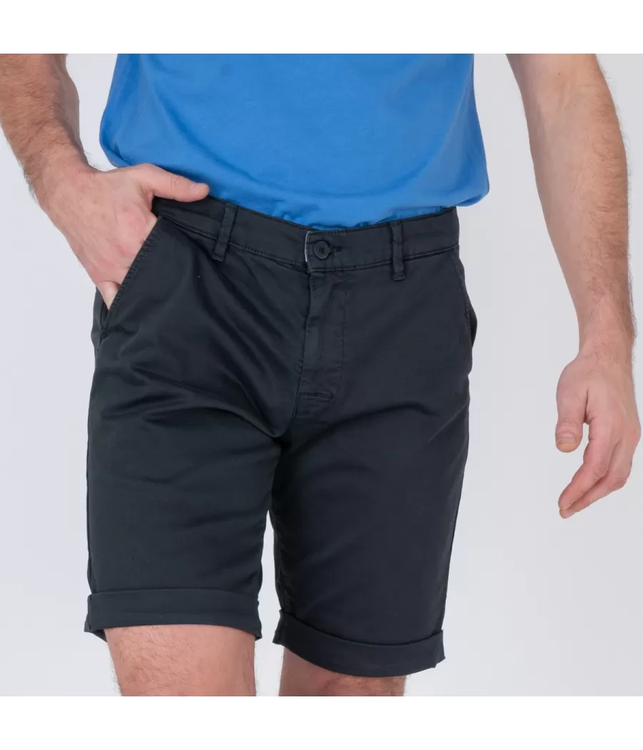 Bermuda homme revers collector marine - Shorts men  | Kiwi Saint Tropez