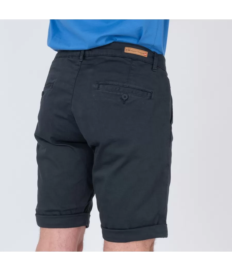 Bermuda heren rugzak marine - Bermudas homme | Kiwi Saint Tropez