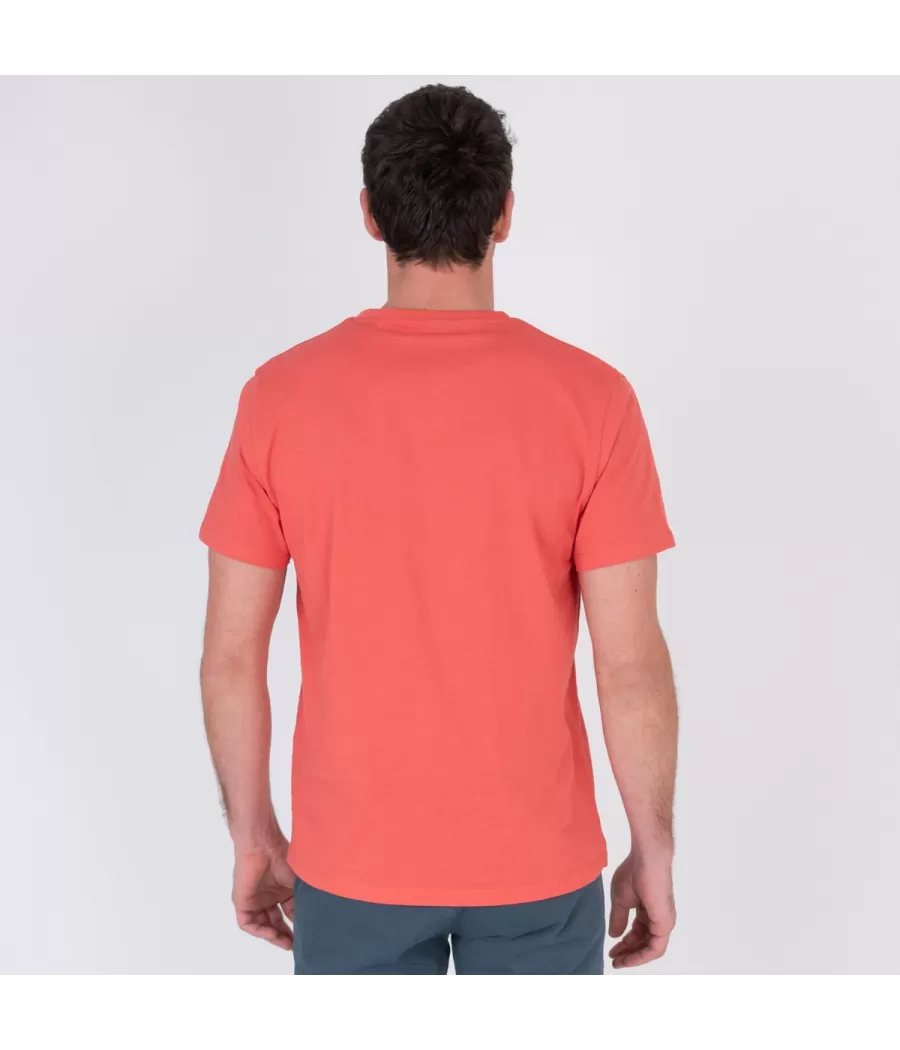 T-shirt homme poker corail | Kiwi Saint Tropez