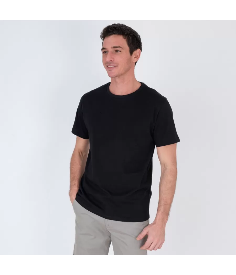 T-shirt homme poker noir | Kiwi Saint Tropez