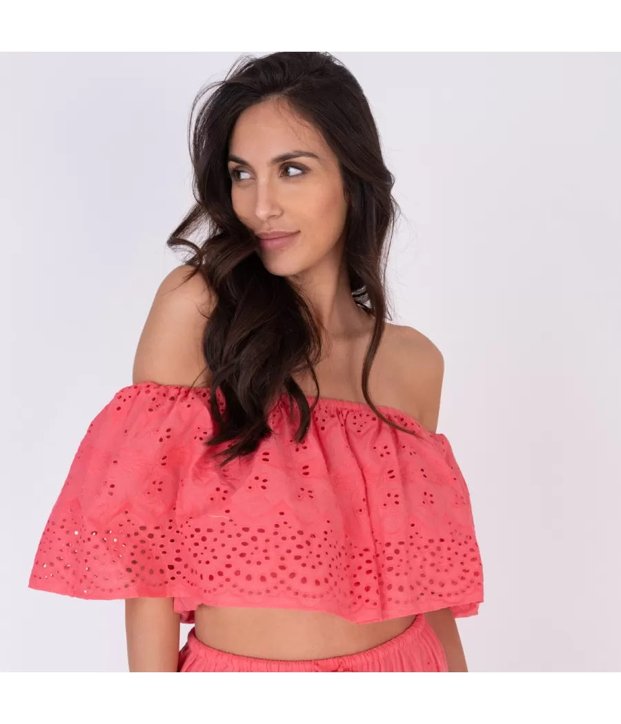 Top femme angel fushia | Kiwi Saint Tropez