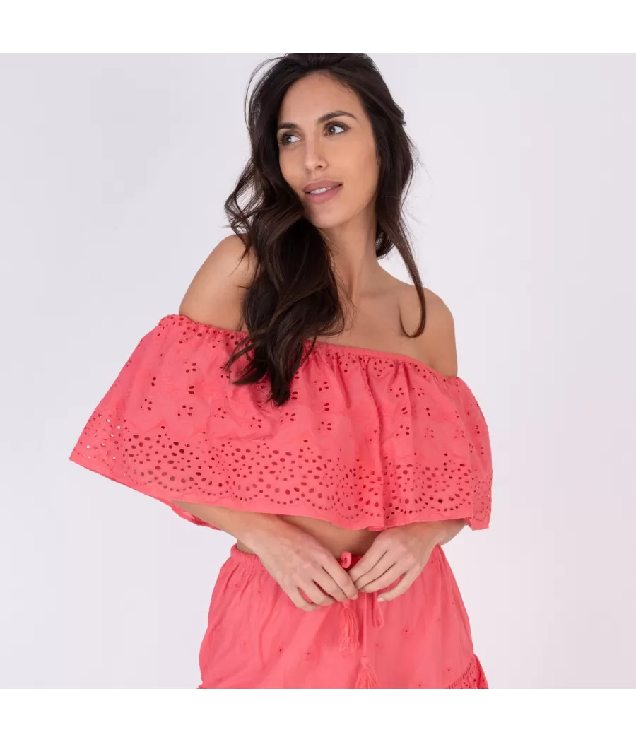 Top femme angel fushia | Kiwi Saint Tropez