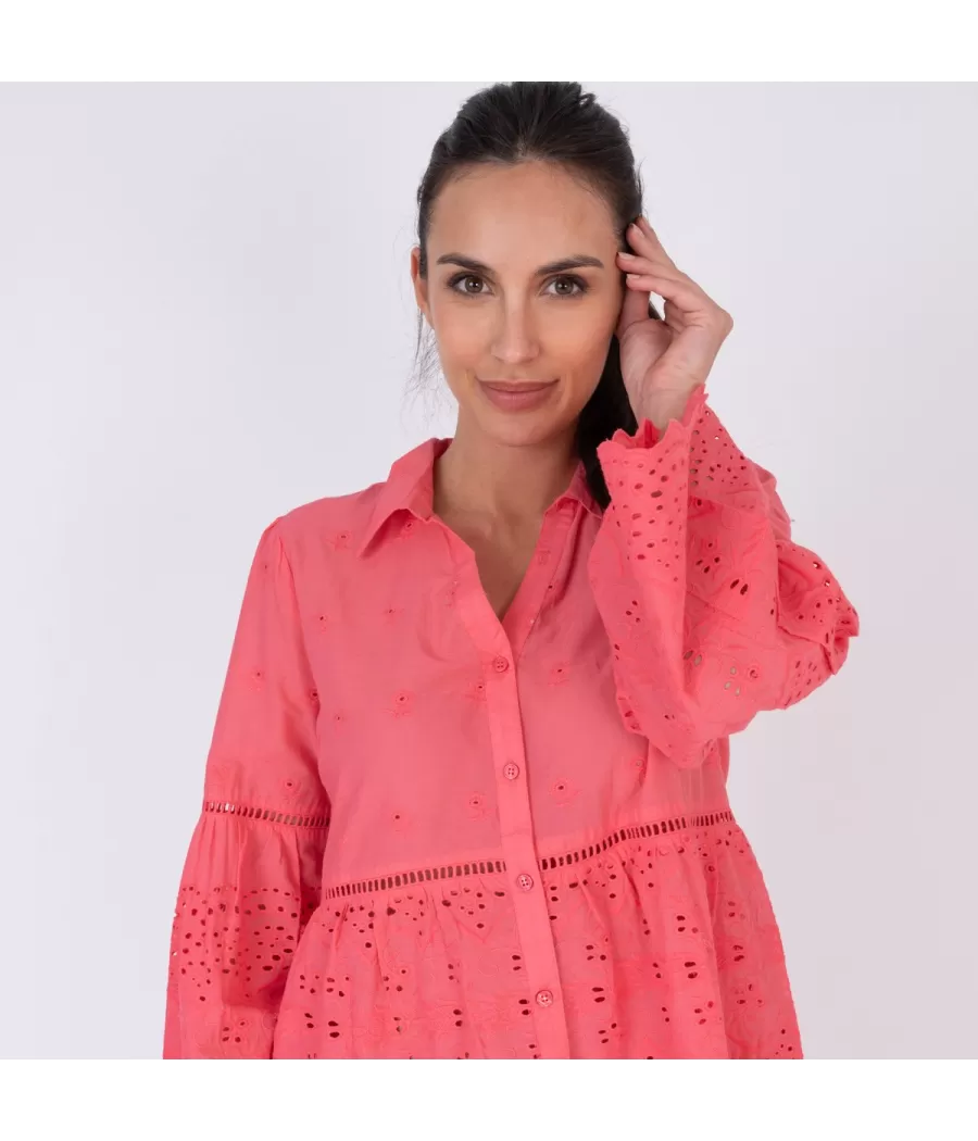 Tunique femme courte idole fushia | Kiwi Saint Tropez