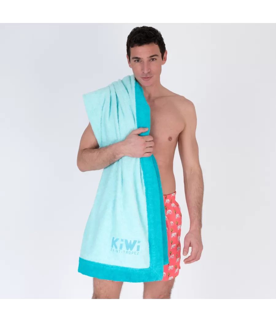 Serviette de plage lagon - Serviettes de plage | Kiwi Saint Tropez