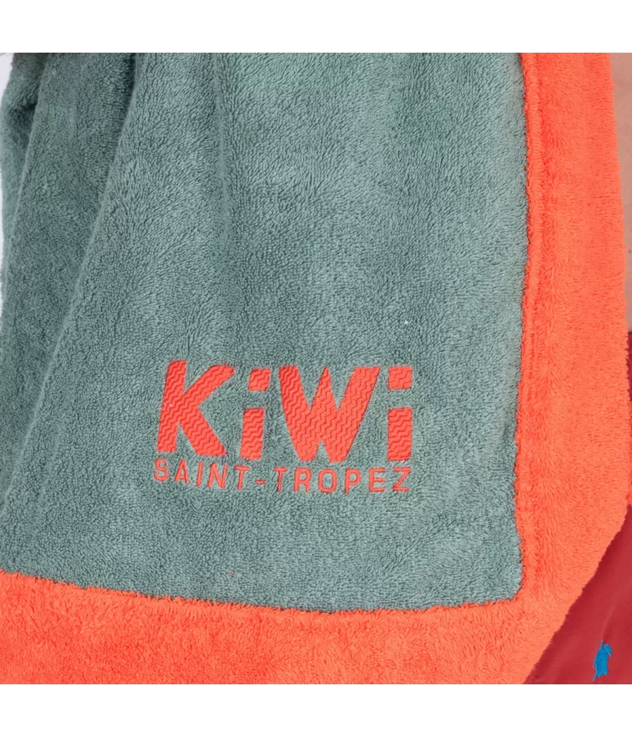 Serviette de plage kaki - Beach towels | Kiwi Saint Tropez