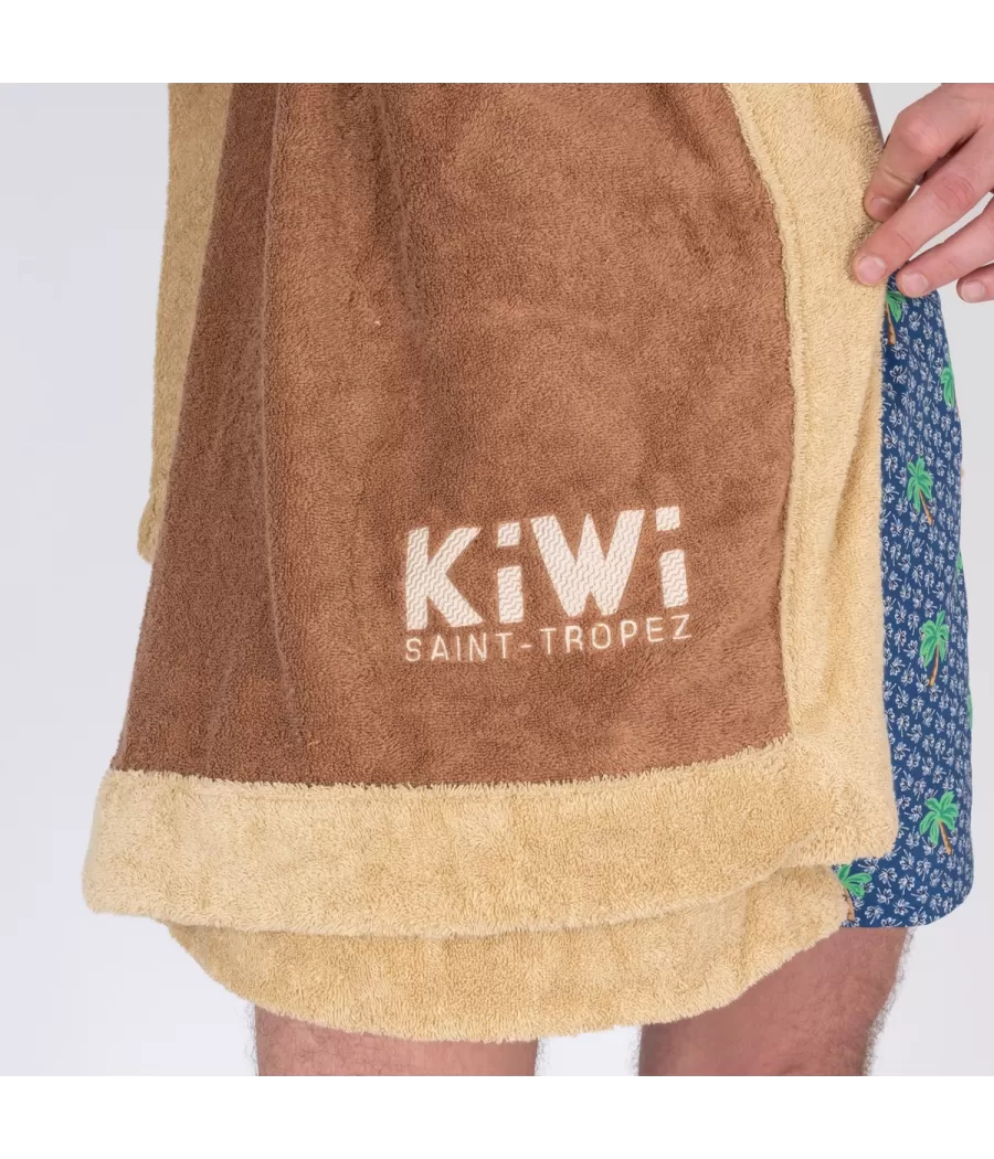 Serviette de plage noisette | Kiwi Saint Tropez