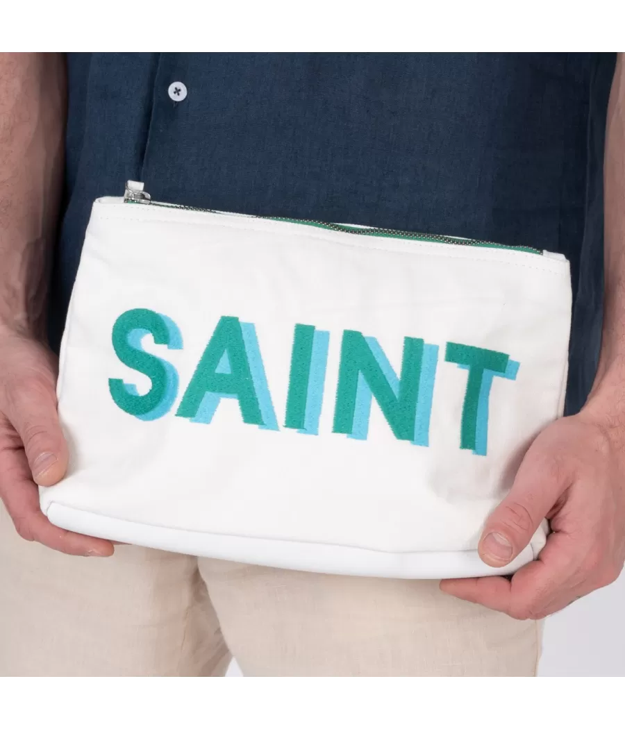 Pochette 3D Saint Tropez vert