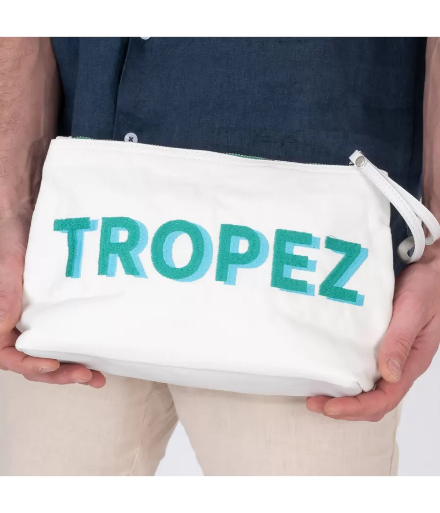 Pochette 3D Saint Tropez vert | Kiwi Saint Tropez