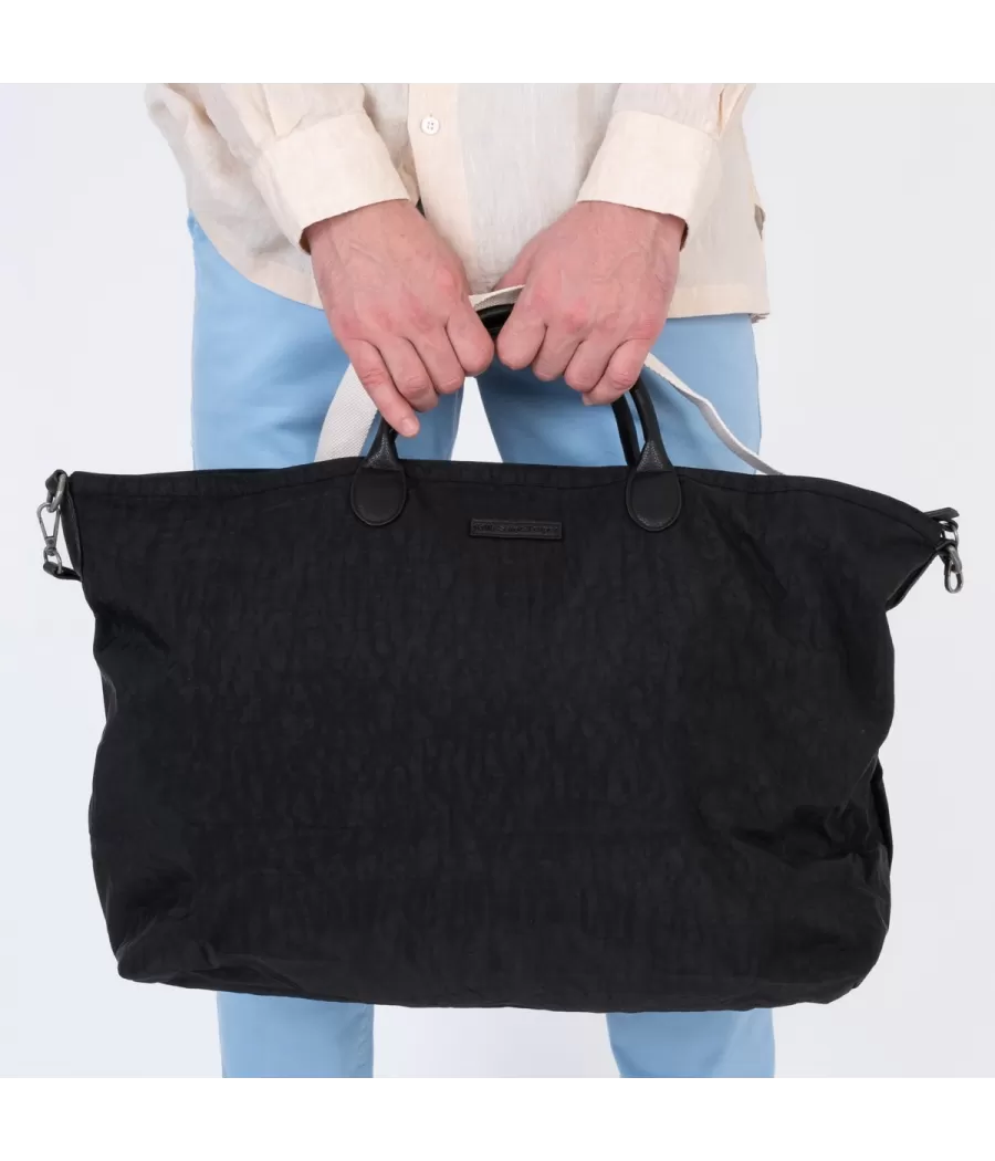 Sac icone Saint Tropez noir large | Kiwi Saint Tropez