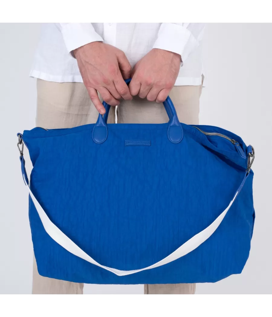 Sac icone Saint Tropez bleu large | Kiwi Saint Tropez