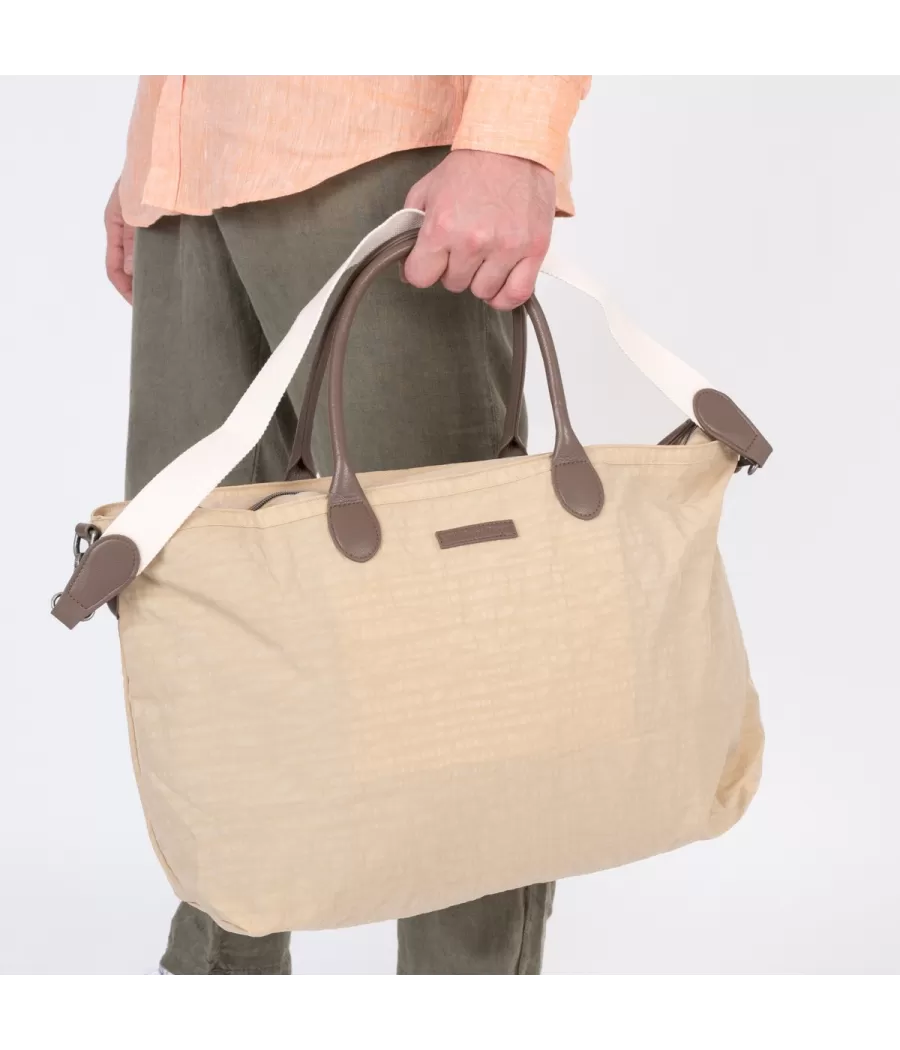 Sac icone Saint Tropez beige medium | Kiwi Saint Tropez