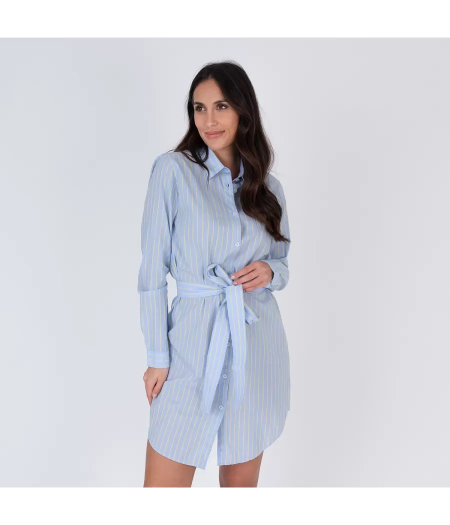 Liquette femme slender sky - Long shirts women | Kiwi Saint Tropez