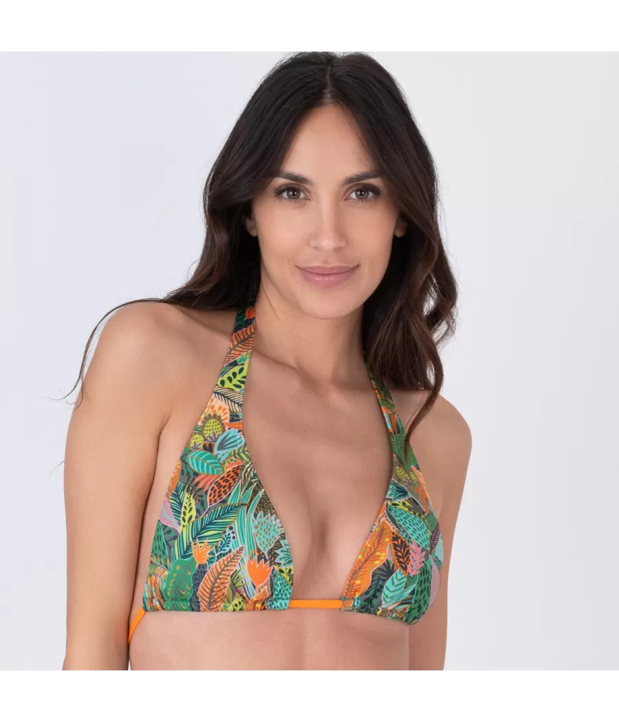 Haut de maillot femme triangle large Amazonie