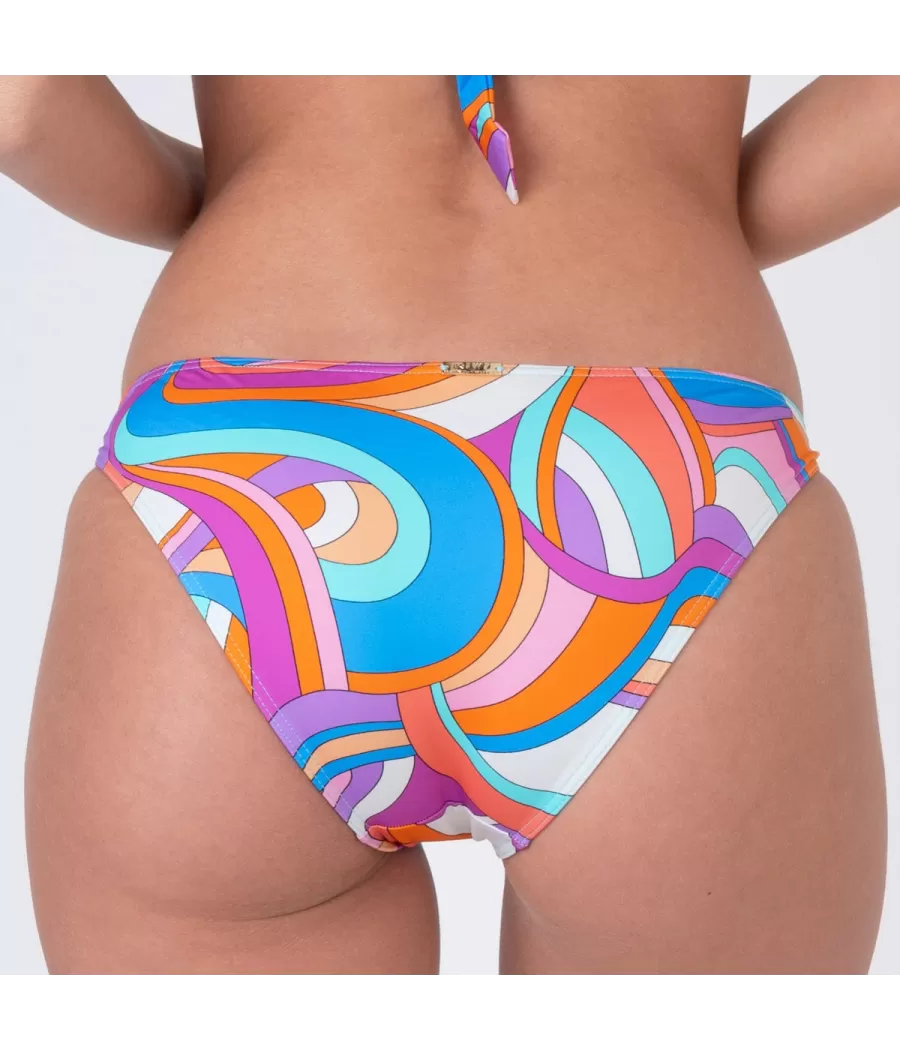 Roze Rio ring bikinislip - Maillots séparables imprimés | Kiwi Saint Tropez