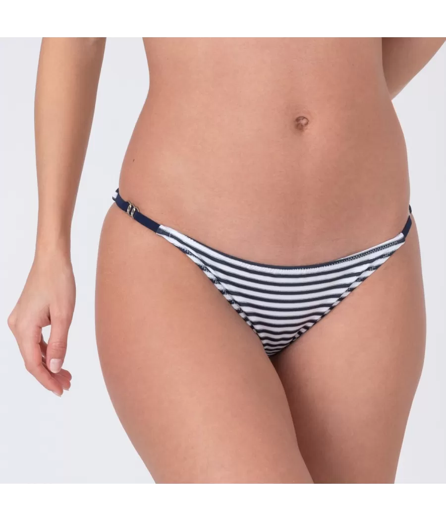 Culotte de maillot femme ornement marina navy | Kiwi Saint Tropez