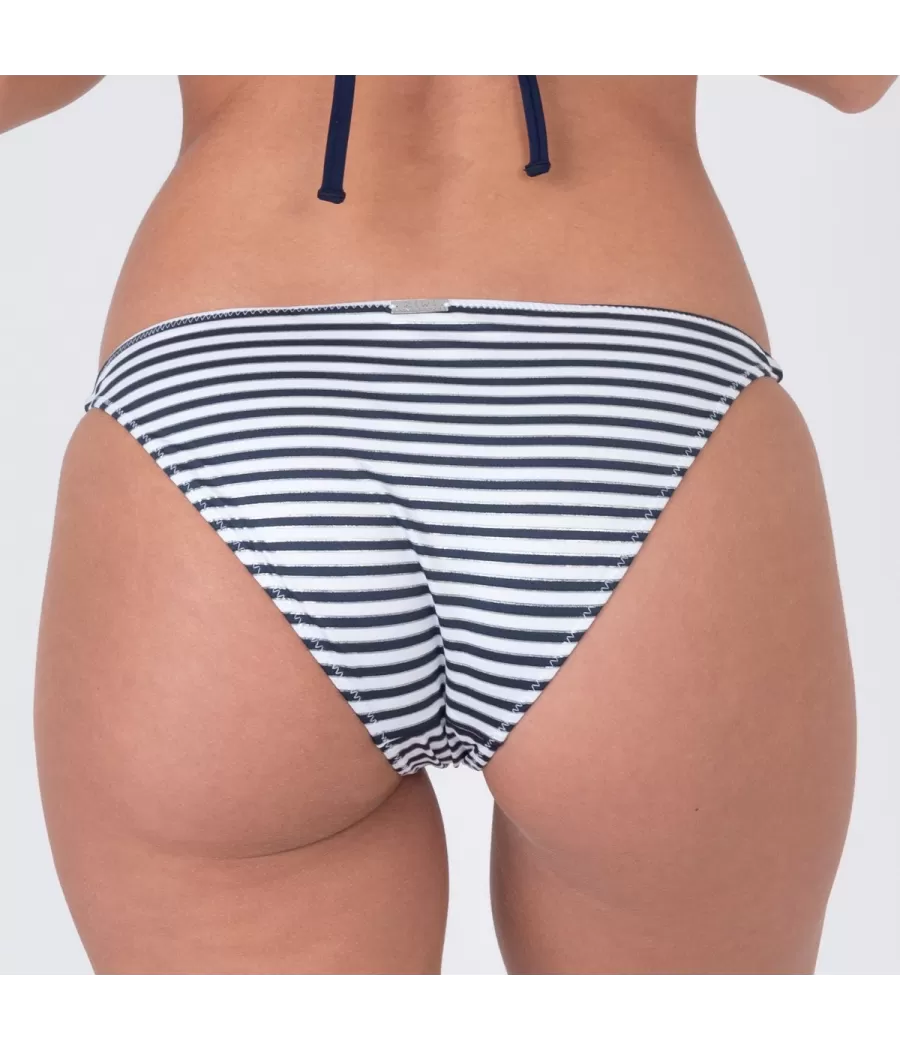 Culotte de maillot femme ornement marina navy | Kiwi Saint Tropez