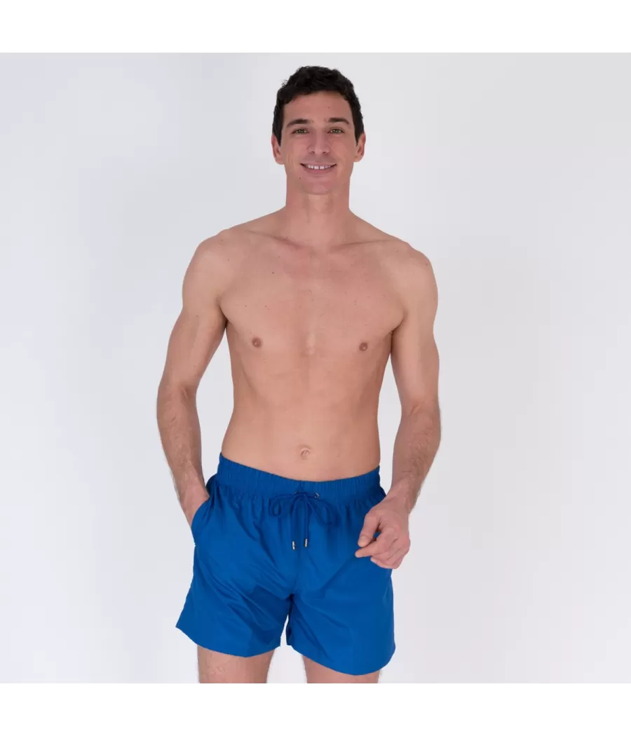 Maillot de bain homme united bleu - Maillots de bain unis | Kiwi Saint Tropez