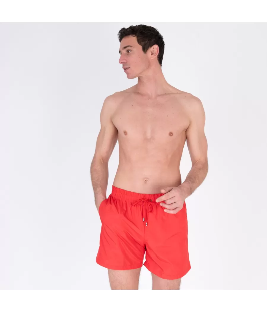 Maillot de bain homme united rubis - Swimwear united  | Kiwi Saint Tropez