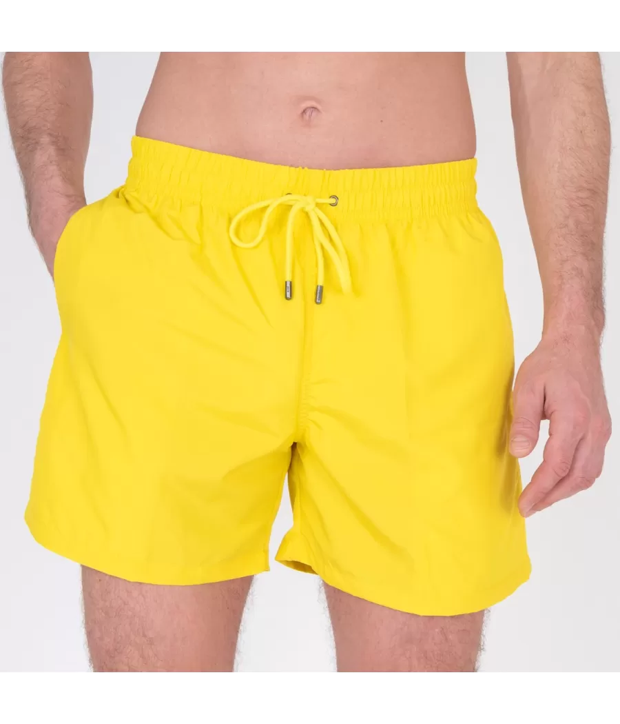 Maillot de bain homme united citron | Kiwi Saint Tropez