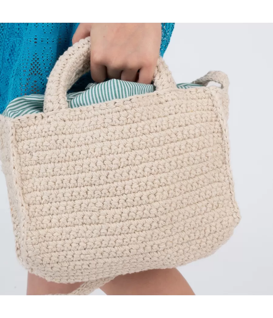 Sac crochet Saint Tropez vert | Kiwi Saint Tropez