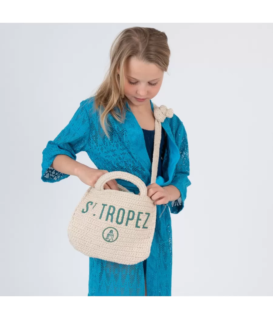 Sac crochet Saint Tropez vert | Kiwi Saint Tropez