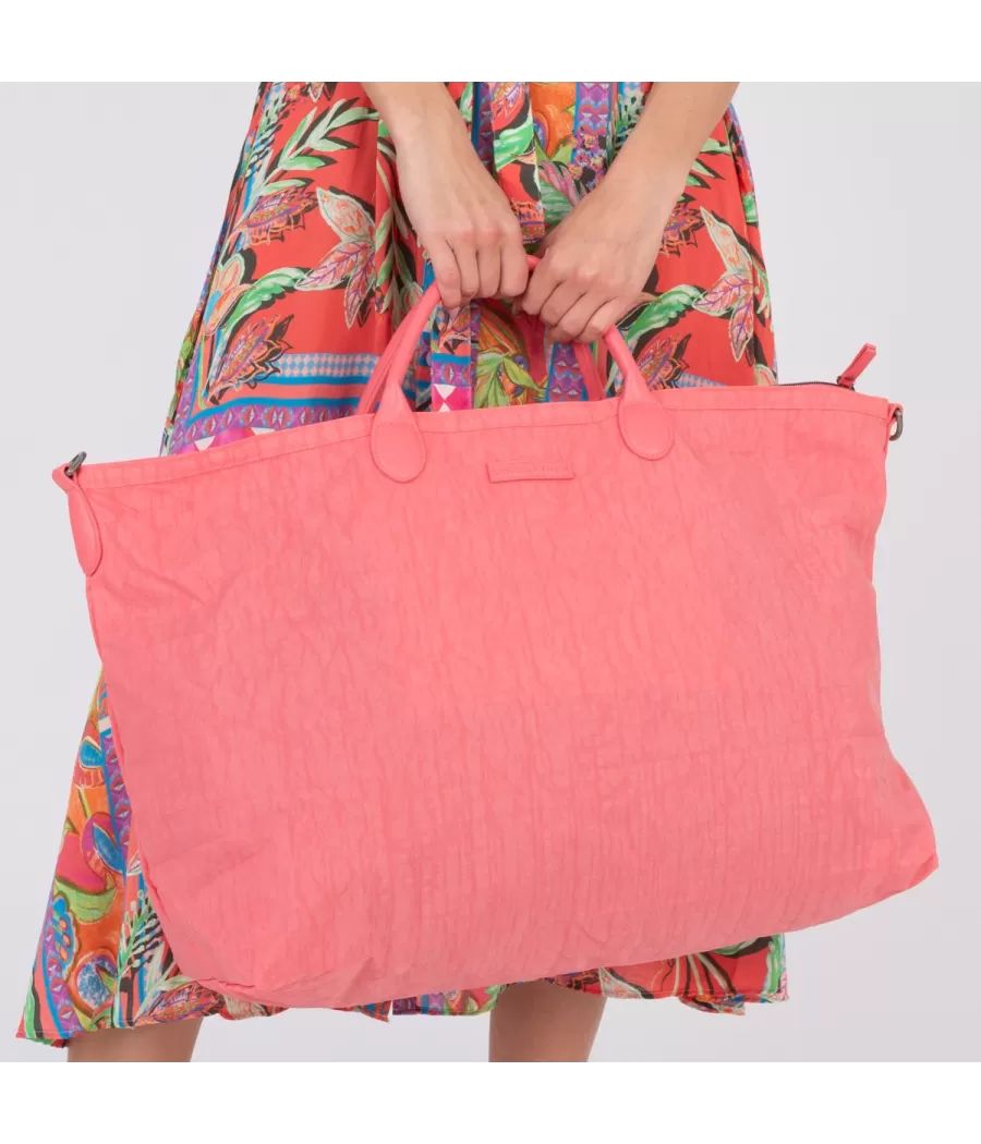 Sac icone Saint Tropez corail large | Kiwi Saint Tropez